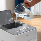 Climatizador Evaporativo Portátil Airvecove InnovaGoods | Enfría, Humidifica y Purifica con Depósito 5 L