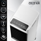 Climatizador Portátil 3 en 1 Starlyf®: Enfriador, Humidificador y Purificador de Aire