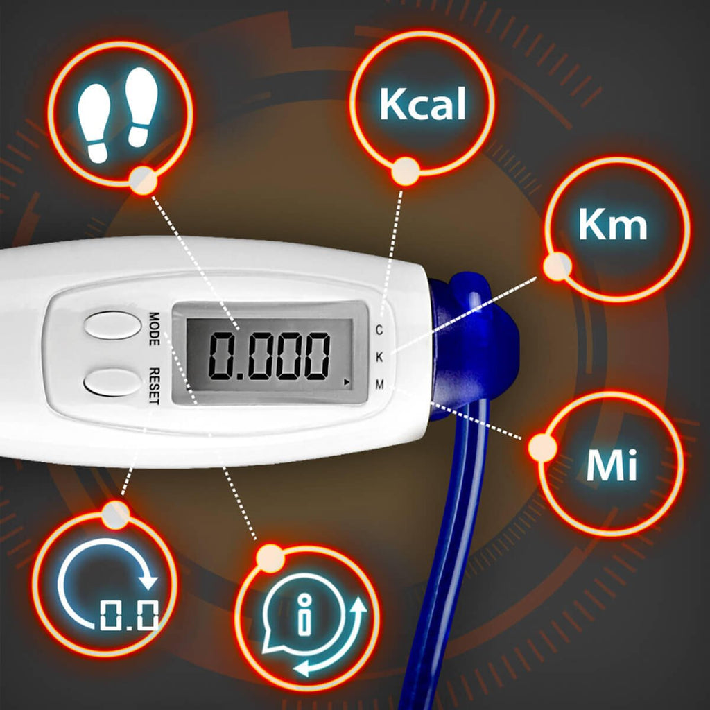 Comba de saltar Digital LCD Registro Actividad 2.7M ajustable Fitness Gridinlux