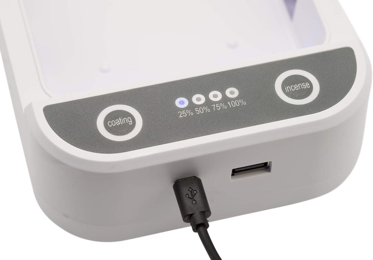 Desinfecta Tu Móvil y Accesorios al Instante con Luz UV | Esterilizador UV Portátil