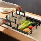 Estantería de cocina retractiles para fregadero