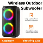 Grande enceinte sans fil aux basses profondes
