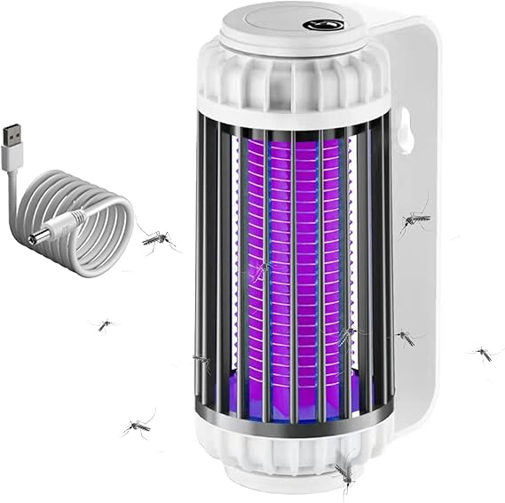 Lampara Antimosquitos con Tecnología de Luz Púrpura