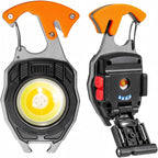 Mini Herramienta Multifunción con LED COB, Silbato de Emergencia y Corta Cinturones
