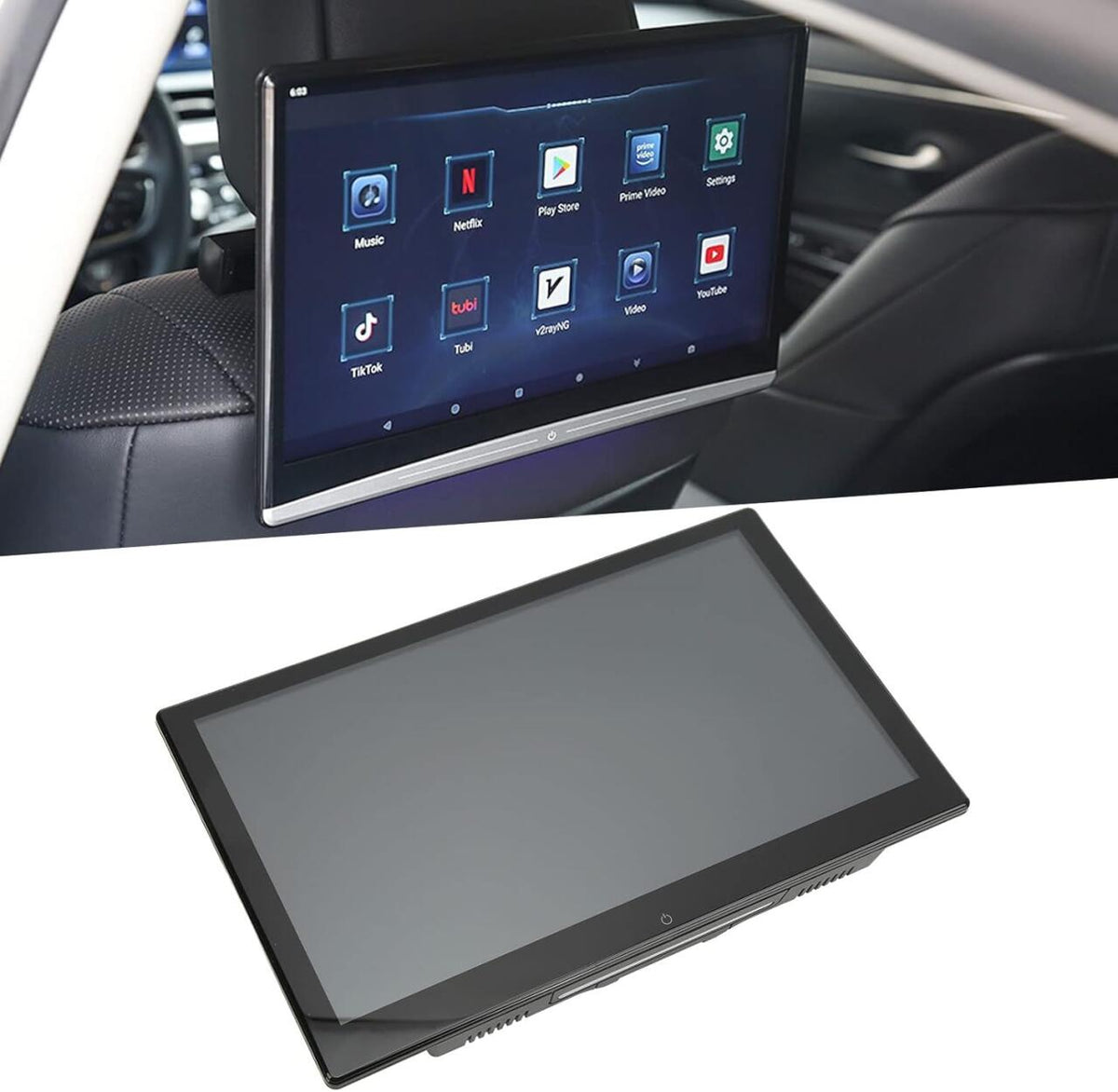 Pantalla 7” con CarPlay & Android Auto – Multimedia para Autos