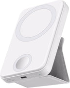 Power Bank Magnético 10000mAh con Carga Inalámbrica Rápida y Compacta
