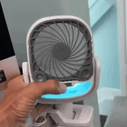 VENTILADOR DE AIRE FRIO HUMIDIFICADOR CON PINZA